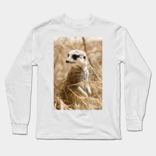 Meerkat, suricata suricata Long Sleeve T-Shirt